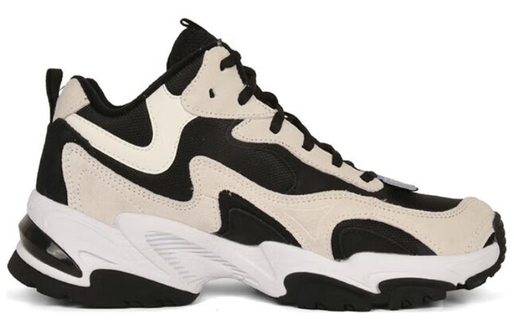 Order Skechers 機甲鞋二代 柔軟舒適 防滑耐磨保暖 高筒 爸爸鞋 黑黃