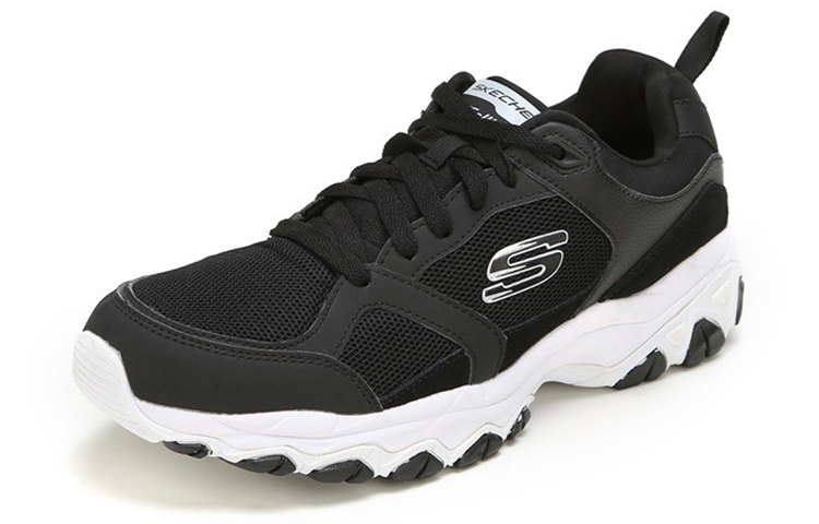 Lookbook Skechers Semelle Épaisse ''Casual Noir'' 666104-BLK