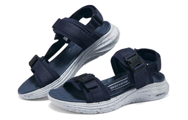 Shop Skechers Chunky Sole Slide 'Blue' 232898-NVY