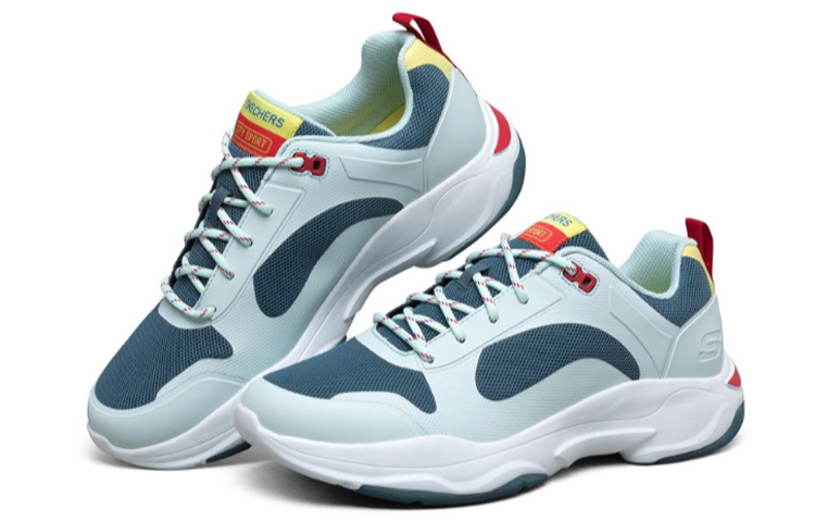 Lookbook Skechers City Sportschuhe Blau 666135-LTBL