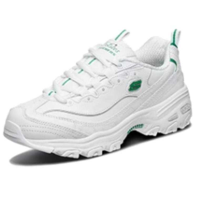 Lookbook Skechers Classic Fit 'Putih Hijau' 186864-WGR