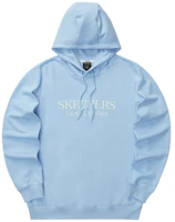 Skechers Classic Hoodie Unisex – Soft Blue with Stylish Letter Print Design L421U129-01CQ Skechers Classic Hoodie Unisex – Soft Blue with Stylish Letter Print Design L421U129-01CQ