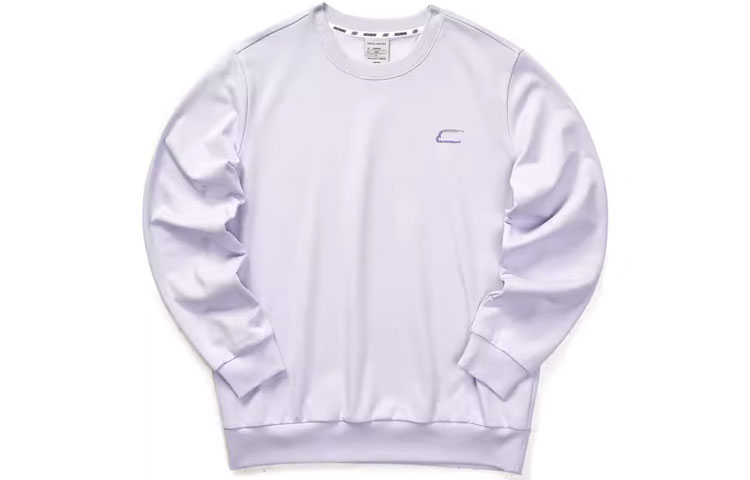 Skechers Classic Unisex Crewneck Fleece Sweatshirt - Heather Purple L323U122-00FW