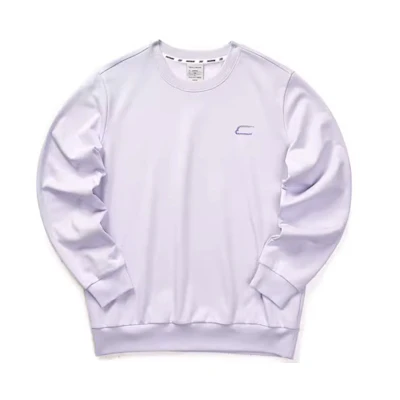 Skechers Classic Unisex Crewneck Fleece Sweatshirt - Heather Purple L323U122-00FW