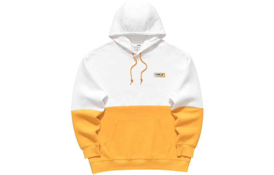 Skechers Colorblock Logo Print Hoodie Long Sleeve for Men L121M030