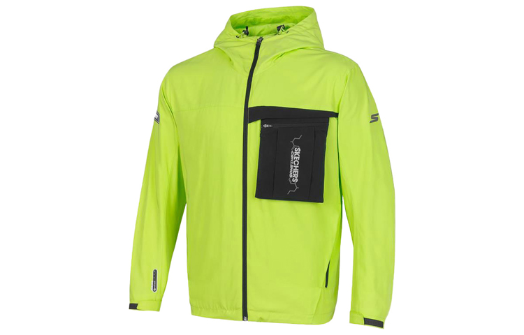 Skechers Colorblock Pocket Hooded Sports Jacket P121M002