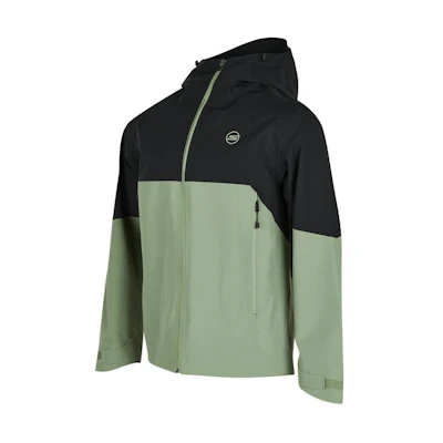Skechers Colorblock Waterproof UV-Proof Hooded Breathable Jacket Brown-Green P224U045-03LX