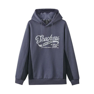 Skechers Colorful Casual Hoodie Odyssey Gray for Men L423M134-026R