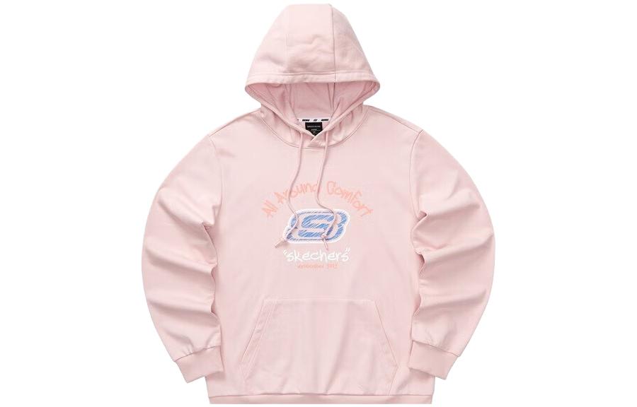 Skechers Colorful Casual Hoodie Pullover Unisex Pink L322U088-01NX