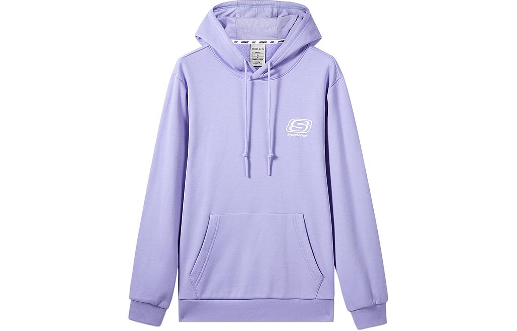 Skechers Colorful Casual Hoodie Unisex Lavender Sportswear L422U122-01DU