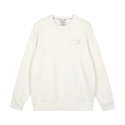 Skechers Colorful Casual Unisex Fleece Sweatshirt - Marshmallow White L423U091-0074