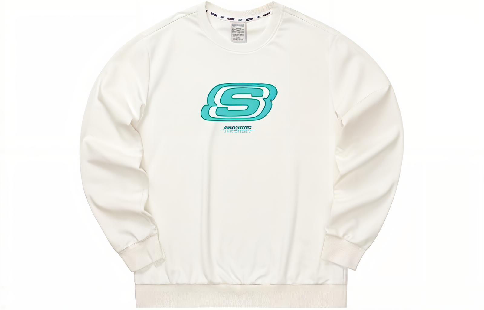 Skechers Colorful Casual Unisex Pullover Sweatshirt Cotton White L322U083-0074