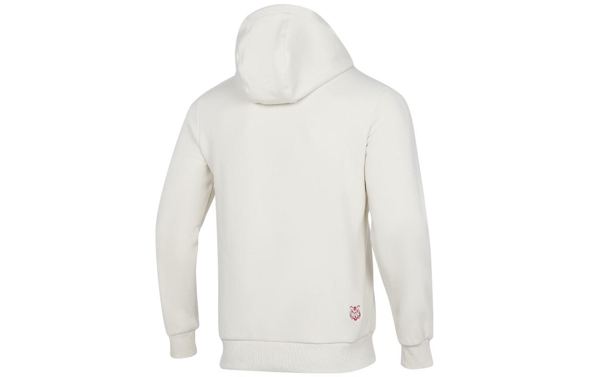 Skechers Colorful New Year Series Unisex Hoodie - Casual Logo Design in Light White L122U101-01ZG
