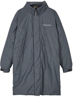 Skechers Colorful Series Unisex Puffer Jacket with Hood and Zipper in Charcoal Gray L421U018-000G Skechers Colorful Series Unisex Puffer Jacket with Hood and Zipper in Charcoal Gray L421U018-000G