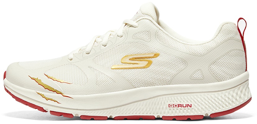 Red 2025 skechers shoes