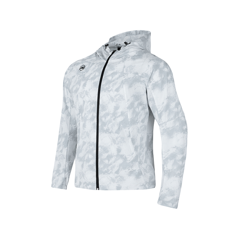 Skechers Comfort Sports Breathable Long Sleeve Zip Jacket - Black White P324M022-048K