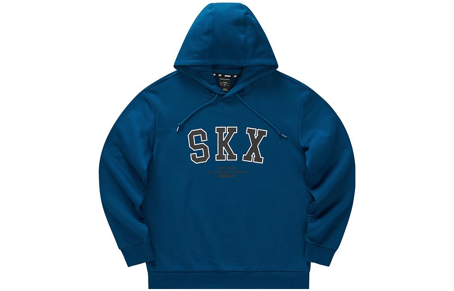 Skechers Comfortable Hoodie - Poseidon Blue运动卫衣 P422M063-00H1