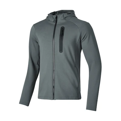 Skechers Comfortable Stylish Solid Hoodie Jacket - Gray Green P424M169-006L