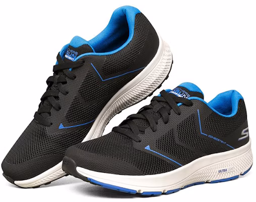 Skechers Go Run Consistent 'Black White Blue' 220082-BKBL Lookbook Skechers Go Run Consistent 'Black White Blue' 220082-BKBL