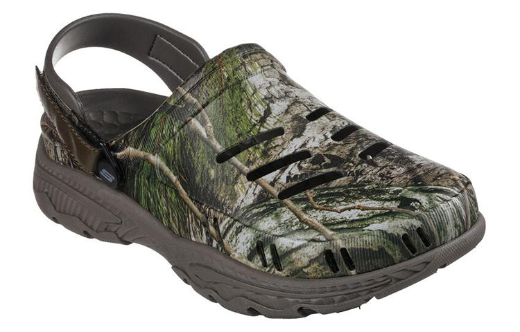 Lookbook Skechers Creston Ultra Sandale ''Grau Grün'' 243120-KHK