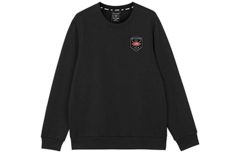 Skechers Crewneck Pullover Sweatshirt with Logo Print Long Sleeves L422M173