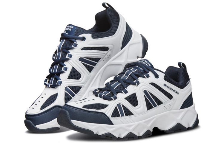 Skechers Crossbar Low-Top Blue/White 圖 3