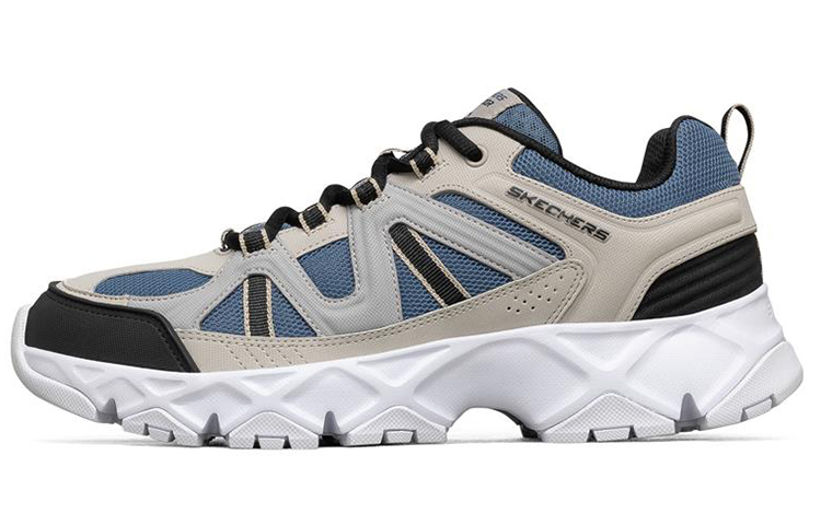 Skechers Crossbar Low-Top Grey/Blue 51885C-NTBL