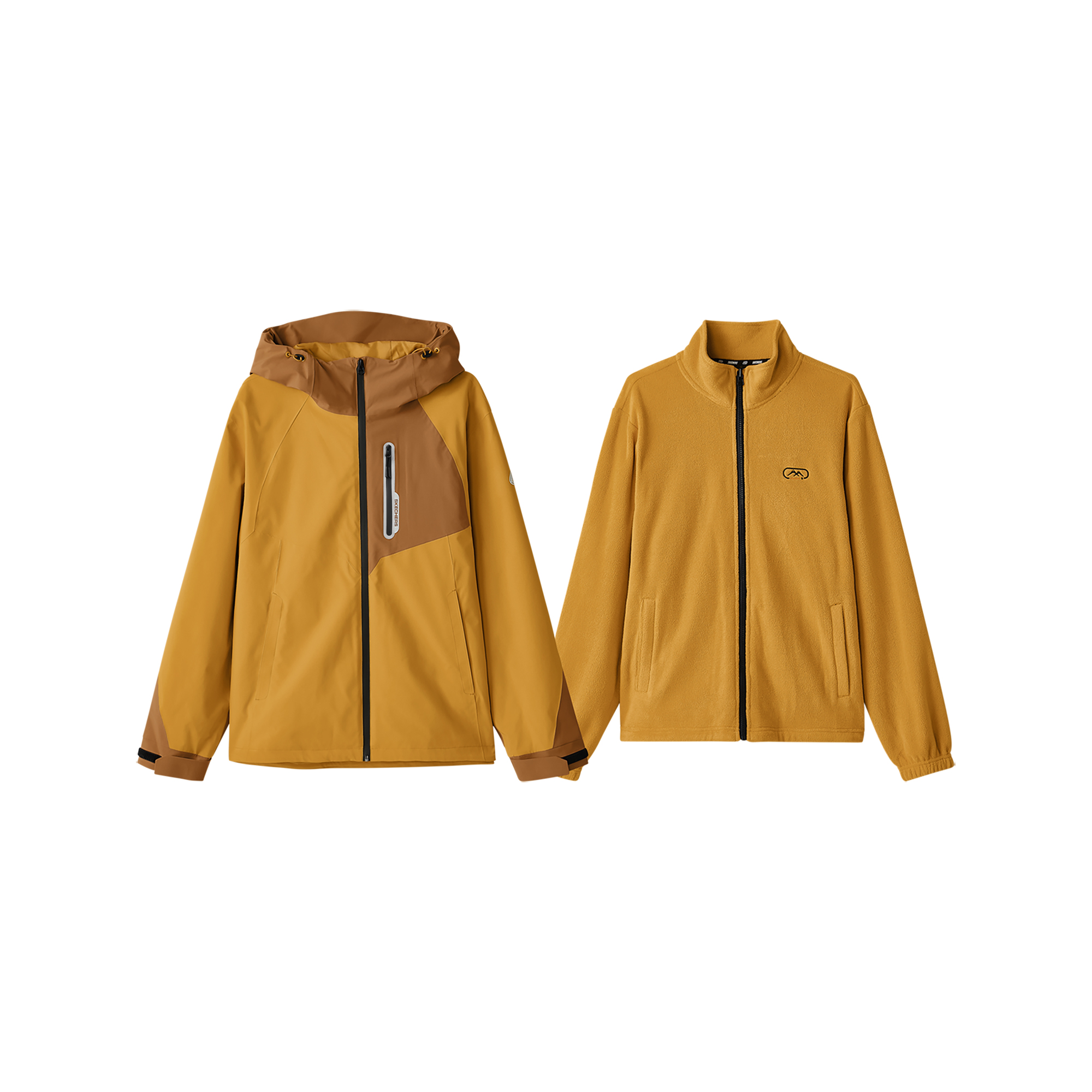 Skechers Cube Series 3-in-1 Hiking Jacket - Waterproof, Windproof & Insulated L324M150-02SE