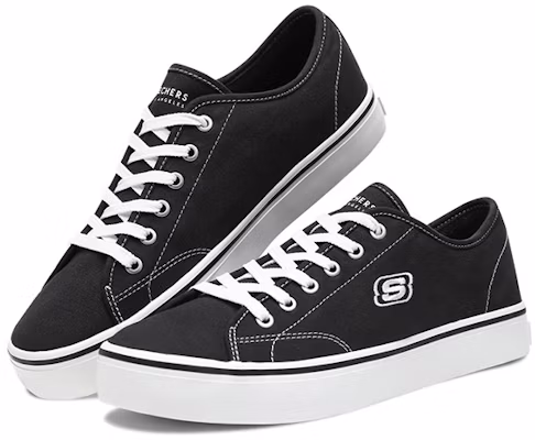 Skechers杯底1 低筒 板鞋 男款 黑 Shop Skechers杯底1 低筒 板鞋 男款 黑