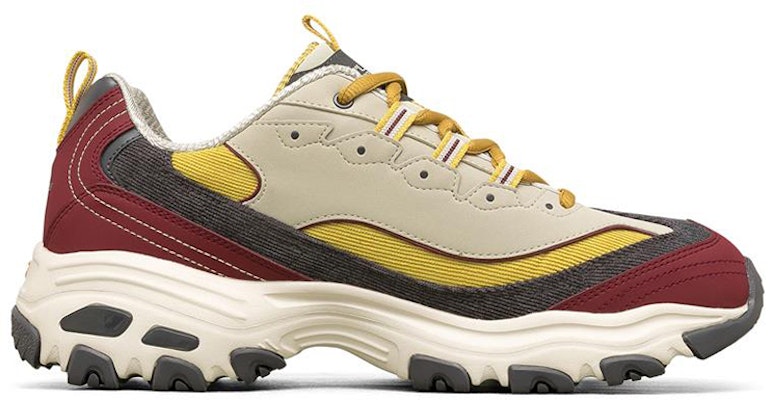 Skechers D'Lites 1.0 Kasut Larian Rendah Putih/Kuning/Merah 237153-NTMT Order Skechers D'Lites 1.0 Kasut Larian Rendah Putih/Kuning/Merah 237153-NTMT