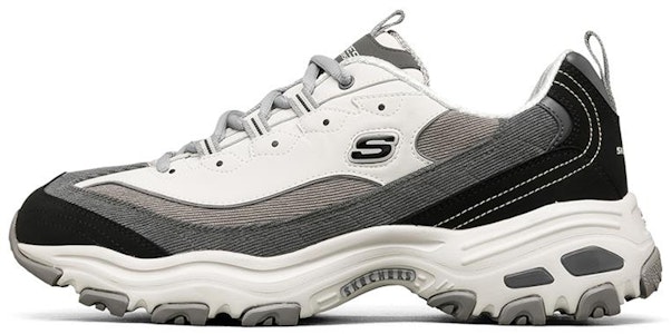 スケッチャーズ D'Lites 1.0 ローカット 黒/灰 237153-BKGY Buy スケッチャーズ D'Lites 1.0 ローカット 黒/灰 237153-BKGY