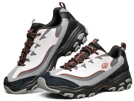 Skechers D‘LITES 1.0 低筒 運動休閒鞋 男款 黑灰白 Lookbook Skechers D‘LITES 1.0 低筒 運動休閒鞋 男款 黑灰白