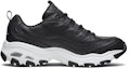 Order Skechers D Lites 1.0 Kasut Daddy Low-Top Hitam 51888-BKW