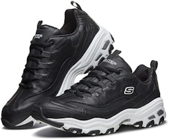 스케쳐스 딜라이트 1.0 블랙 (Skechers D'Lites 1.0 Black) 51888-BKW Lookbook 스케쳐스 딜라이트 1.0 블랙 (Skechers D'Lites 1.0 Black) 51888-BKW