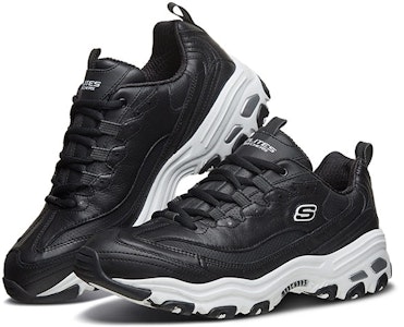 Skechers D Lites 1.0 Zapatillas Bajas Daddy Negras 51888-BKW Lookbook Skechers D Lites 1.0 Zapatillas Bajas Daddy Negras 51888-BKW