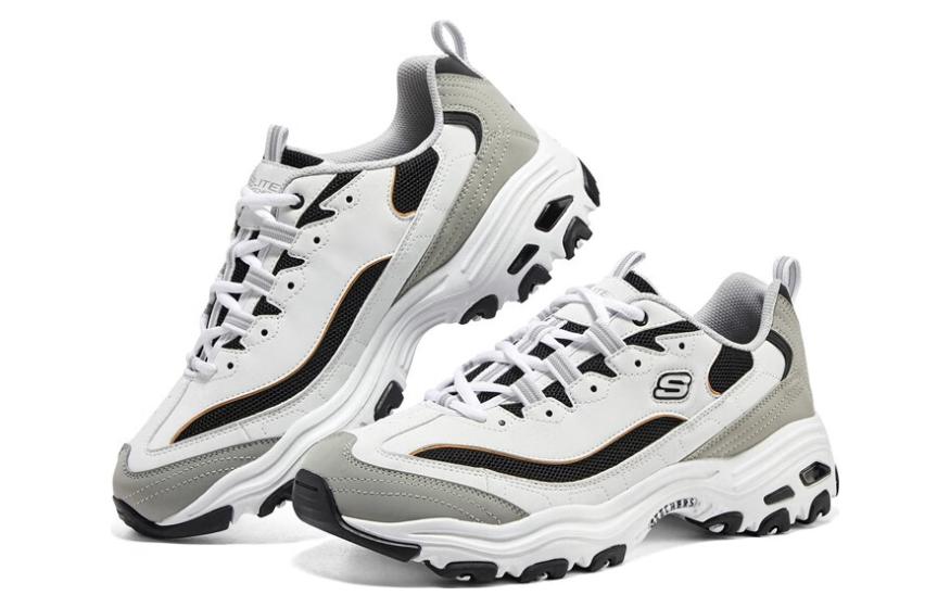 Skechers DLITES 1.0 'Black White Grey' 圖 4