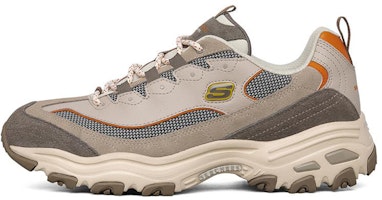 Skechers D'Lites 1.0 Low-Top Running Shoes Brown 237154-NTMT Skechers D'Lites 1.0 Low-Top Running Shoes Brown 237154-NTMT