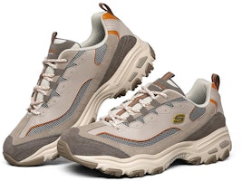 Zapatillas Skechers D'Lites 1.0 para Correr de Corte Bajo Marrón 237154-NTMT Lookbook Zapatillas Skechers D'Lites 1.0 para Correr de Corte Bajo Marrón 237154-NTMT