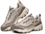 Skechers D'Lites 1.0 Kasut Lari Low-Top Coklat 237154-NTMT