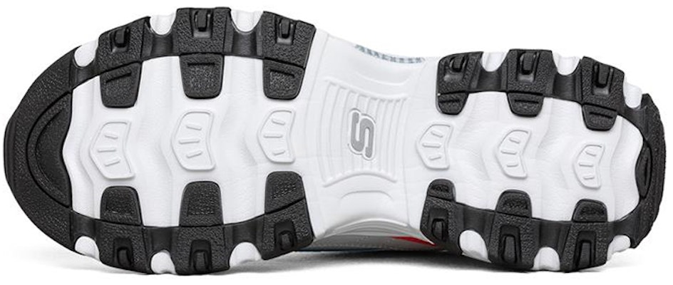 Skechers D'Lites 1.0 Sepatu Lari Putih/Oranye Low-Top 894009-WCRL Purchase Skechers D'Lites 1.0 Sepatu Lari Putih/Oranye Low-Top 894009-WCRL