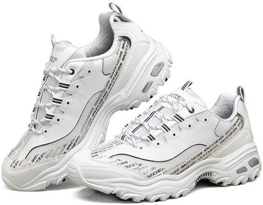 스케쳐스 딜라이트 1.0 화이트/블랙 런닝화 237158-WBK Lookbook 스케쳐스 딜라이트 1.0 화이트/블랙 런닝화 237158-WBK