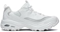 Order Skechers D'Lites 1.0 Kasut Lari Rendah Kelabu/Putih 666090-WLGY