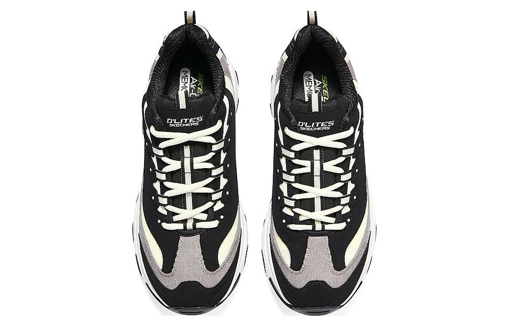 Shop Skechers DLites 1.0 'Negro Natural' 237153-BKNT