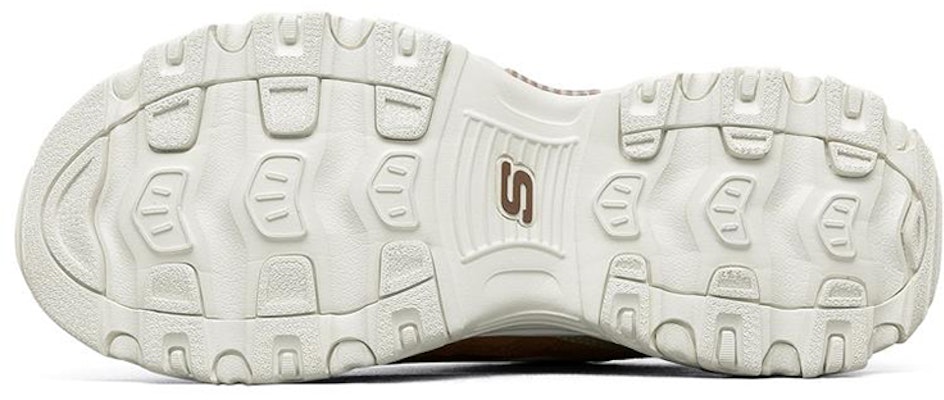 Skechers D'Lites 1.0 Low-Top Running Shoes White/Brown 237153-TPNT Purchase Skechers D'Lites 1.0 Low-Top Running Shoes White/Brown 237153-TPNT