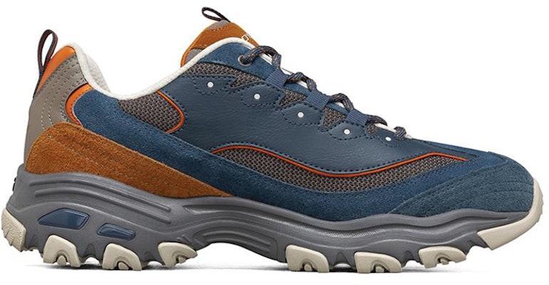 Zapatillas Skechers D'Lites 1.0 Low-Top Running Azules. 237154-NVOR Order Zapatillas Skechers D'Lites 1.0 Low-Top Running Azules. 237154-NVOR