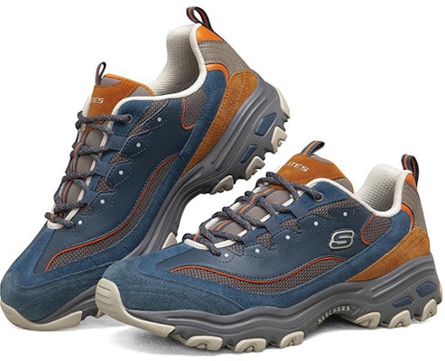 Zapatillas Skechers D'Lites 1.0 Low-Top Running Azules. 237154-NVOR Lookbook Zapatillas Skechers D'Lites 1.0 Low-Top Running Azules. 237154-NVOR