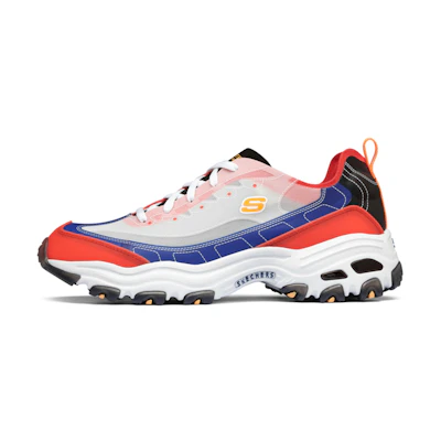Skechers D'Lites 1.0 'Red Low-Top'