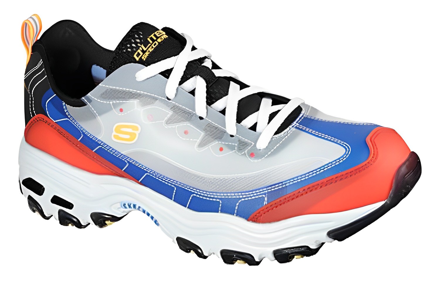 Skechers D'Lites 1.0 Low-Running Shoes Red 圖 3