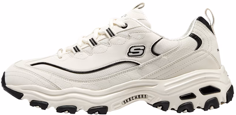 Skechers D'Lites 1.0 'Slip Resistant Cushioning Low Top Dad Shoe - Cream White' 894191-NTBK Buy Skechers D'Lites 1.0 'Slip Resistant Cushioning Low Top Dad Shoe - Cream White' 894191-NTBK