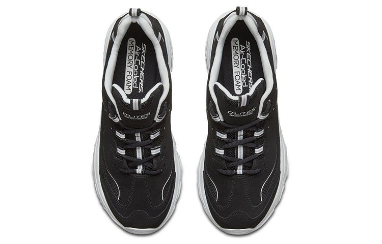 Skechers D'Lites 1.0 Low Running Shoes Black 圖 4
